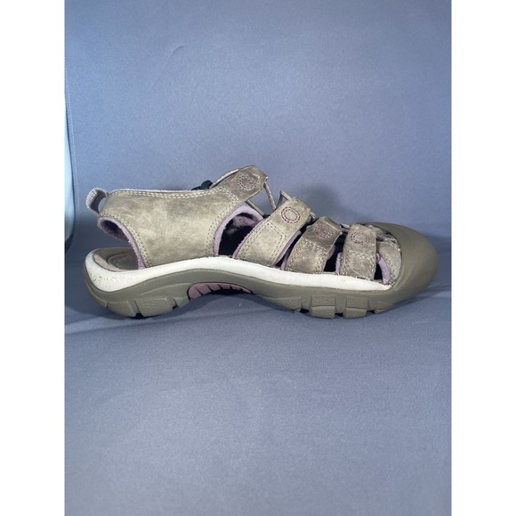 Keen Women Shoe Newport H2 Leather Athletic Sport Sandal Brown Purple 7.5 - Picture 4 of 9